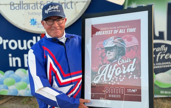 Chris Alfords History Making 8000th Win Harness Racing New Zealand